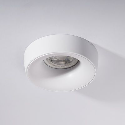Врізний точковий світильник MJ-Light PRD 3557R-1 WH + PRD 3557-2 WH MJ00044-C+MJ00017-C фото
