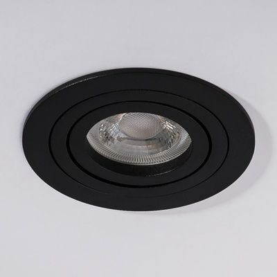 Врізний точковий світильник MJ-Light SN-101R BK MJ00355 фото